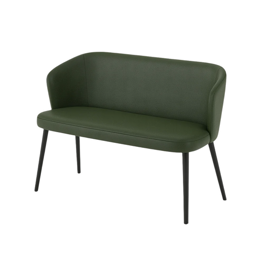 Bancheta piele BRUNO culoare VERDE