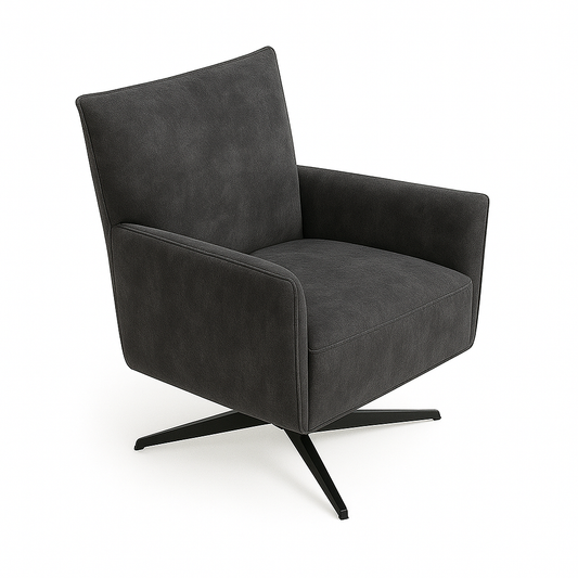 Fotoliu catifea GRI | model CONFI