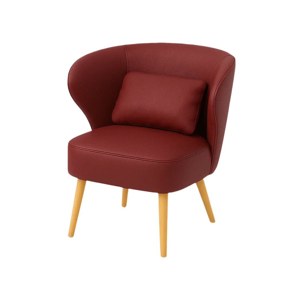 Fotoliu piele ROSIE | model CAPRICE