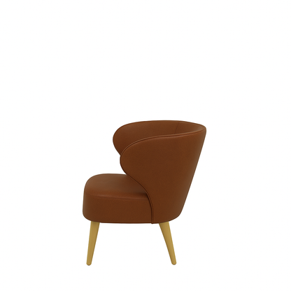 Fotoliu piele VERDE | model CAPRICE