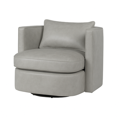 Fotoliu piele GRI | model DAVIDE