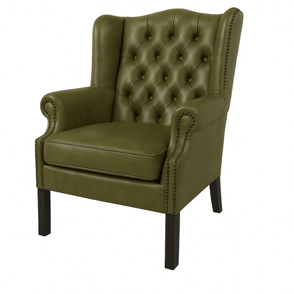 Fotoliu piele VERDE | model MIR