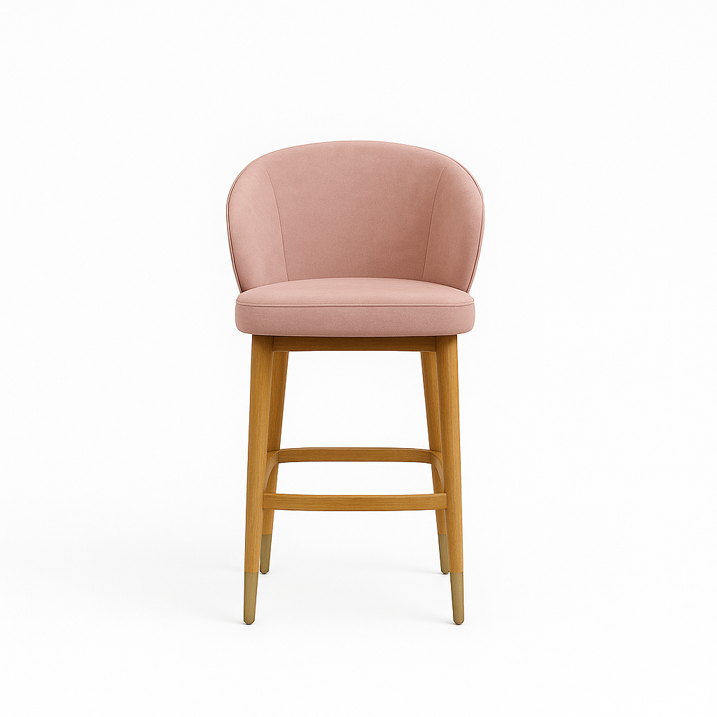 Scaun bar catifea | model CAPRICE