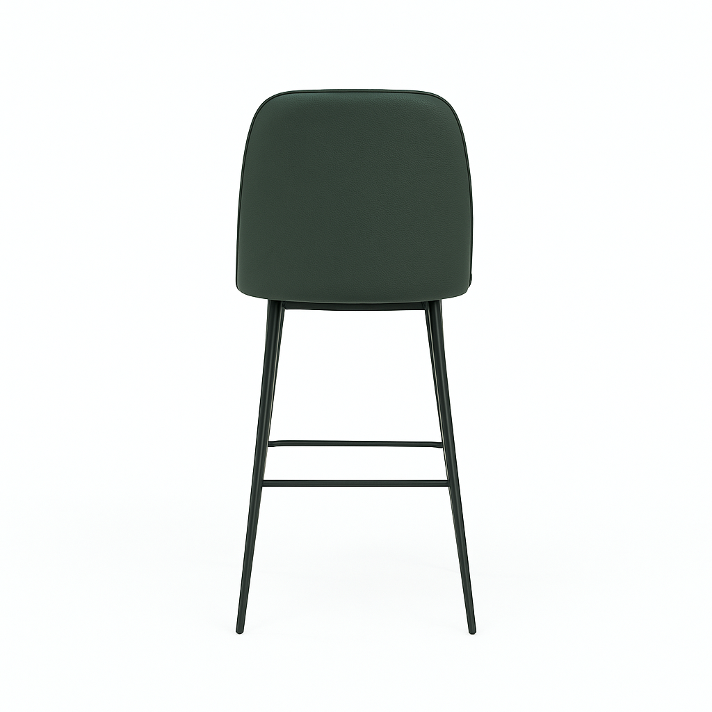 Scaun bar piele naturala GALBENA | model FOX