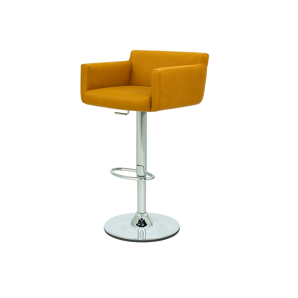 Scaun bar catifea ALBASTRA | model IDA