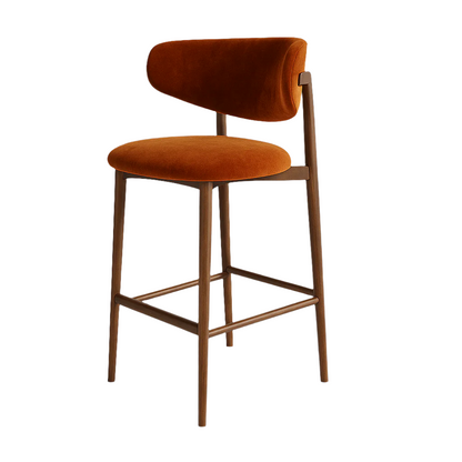Scaun bar catifea MARO | model OLE