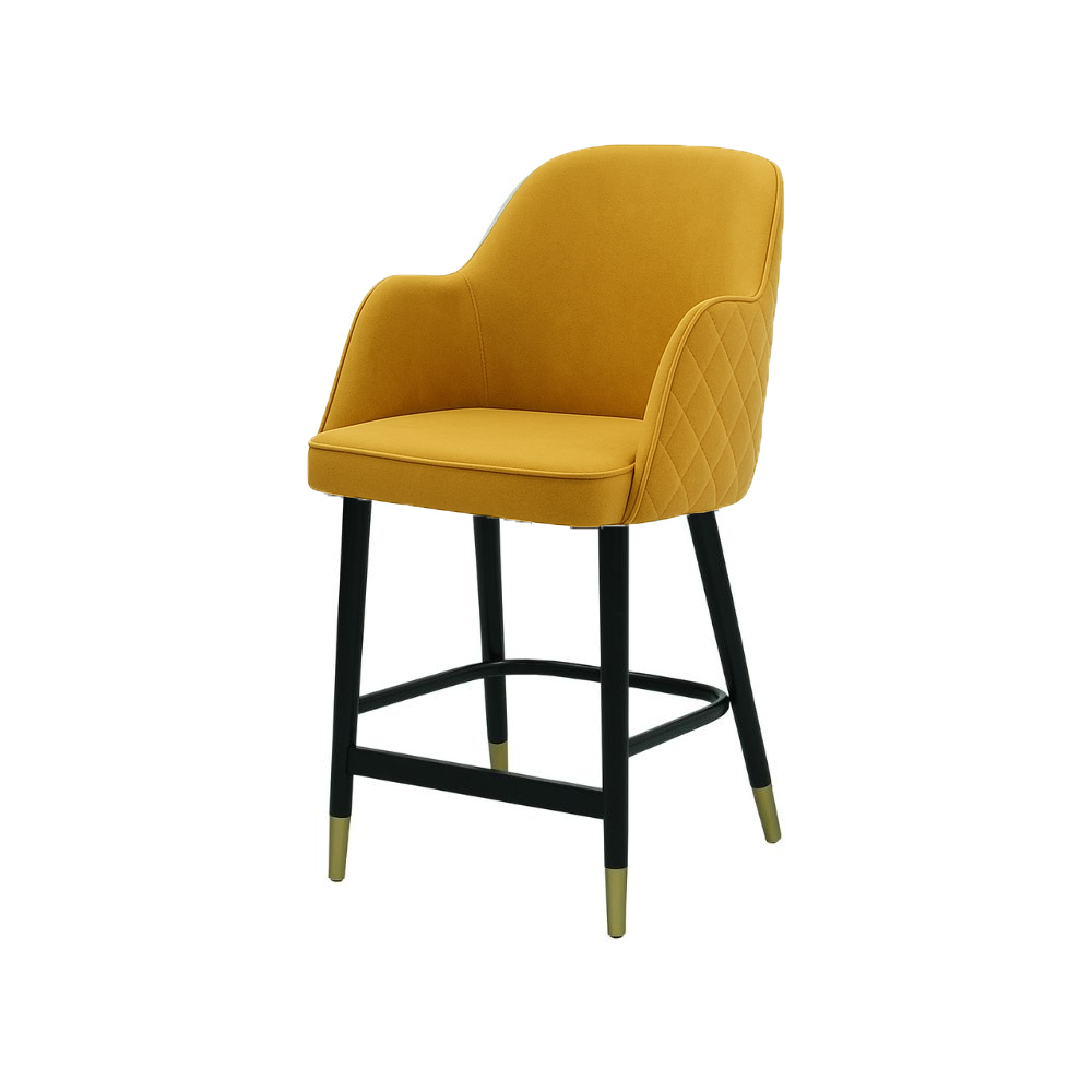 Scaun bar catifea ALBASTRA | model PINO X