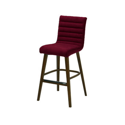 Scaun bar catifea | model RIGA