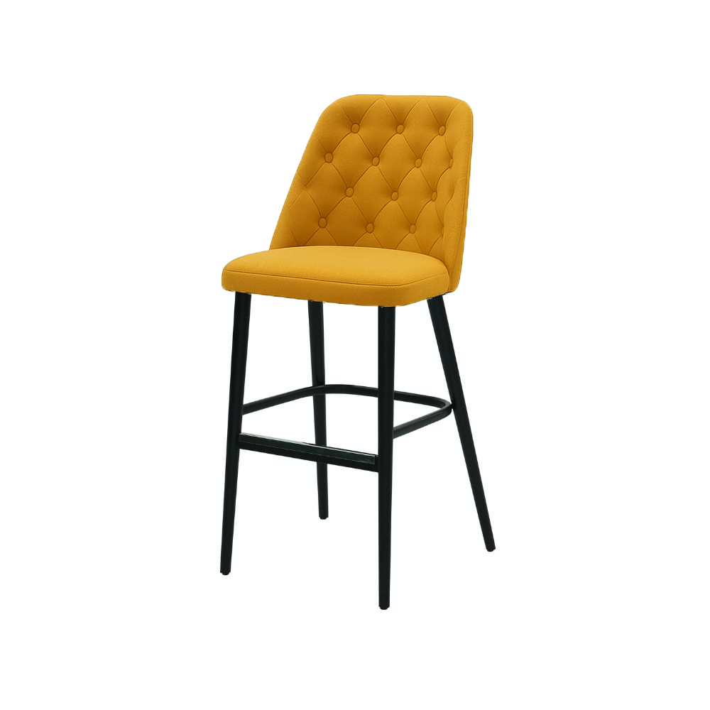 Scaun bar catifea BEJ | model SCOT
