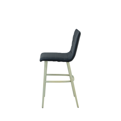 Scaun bar piele BEJ | model NIZZIE