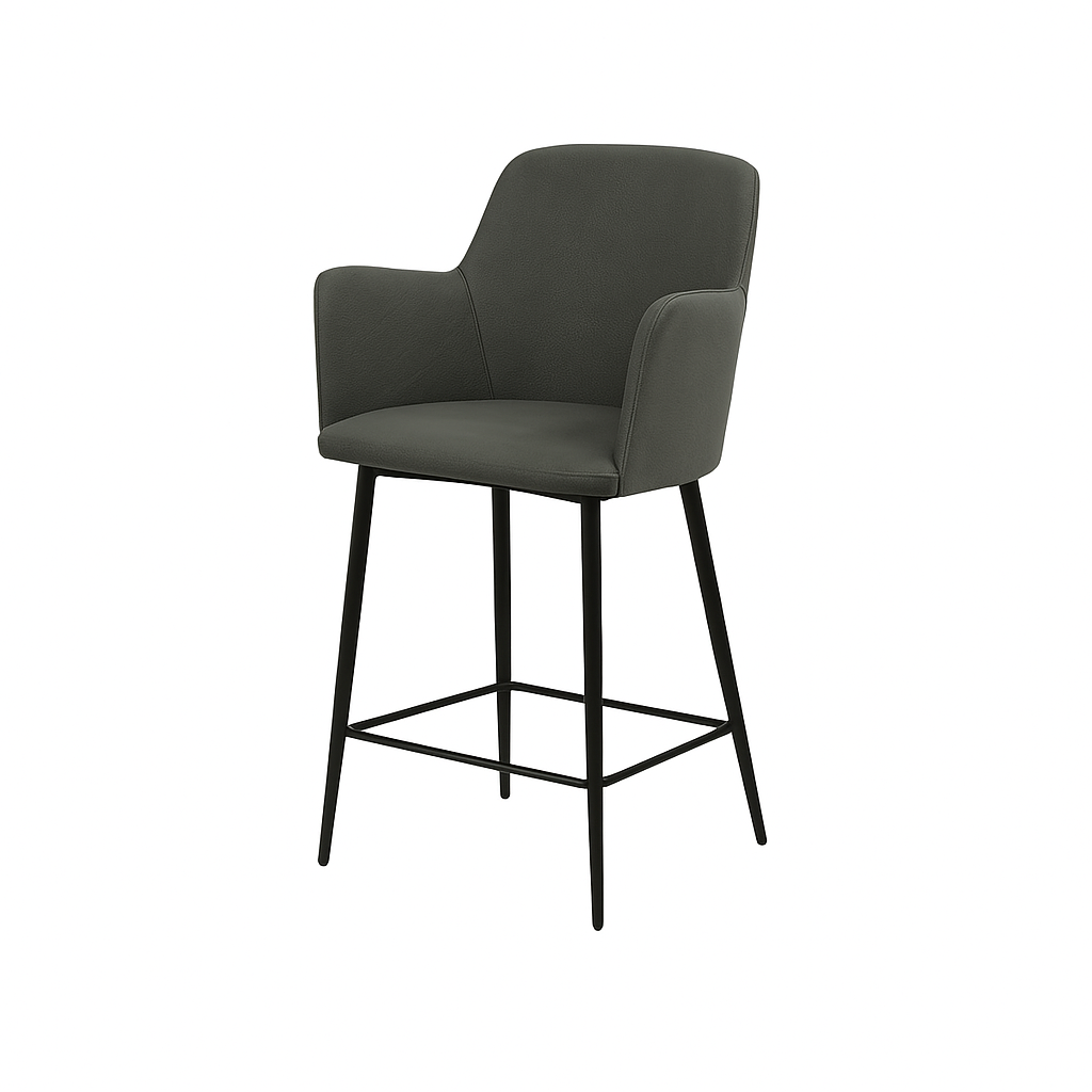 Scaun bar piele BEJ | model SIGMA