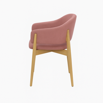 Scaun catifea TURCOAZ | model ALMA