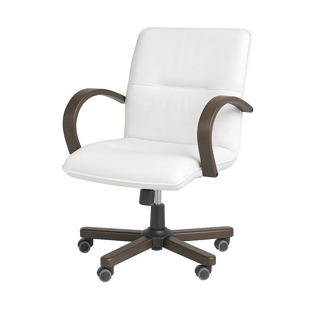 Scaun ergonomic piele ALBA | model OMEGA O