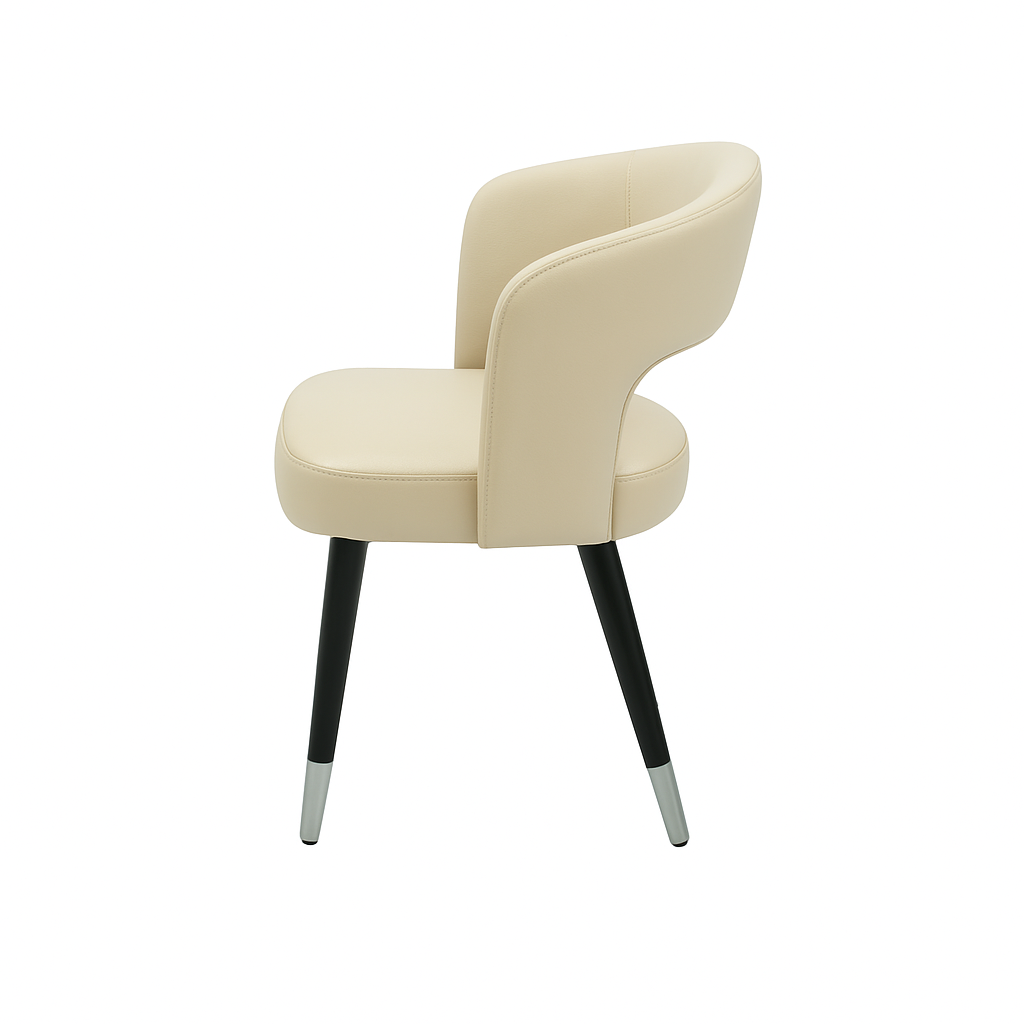 Scaun piele BEJ | model SANDY