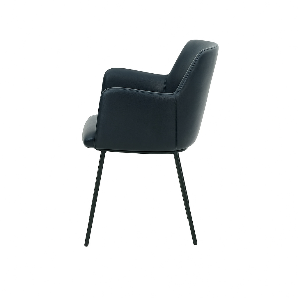 Scaun piele ALBASTRA | model SIGMA